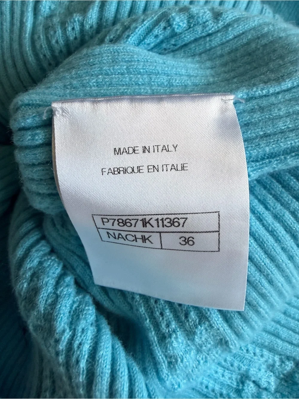 CHANEL CASHMERE JUMPER